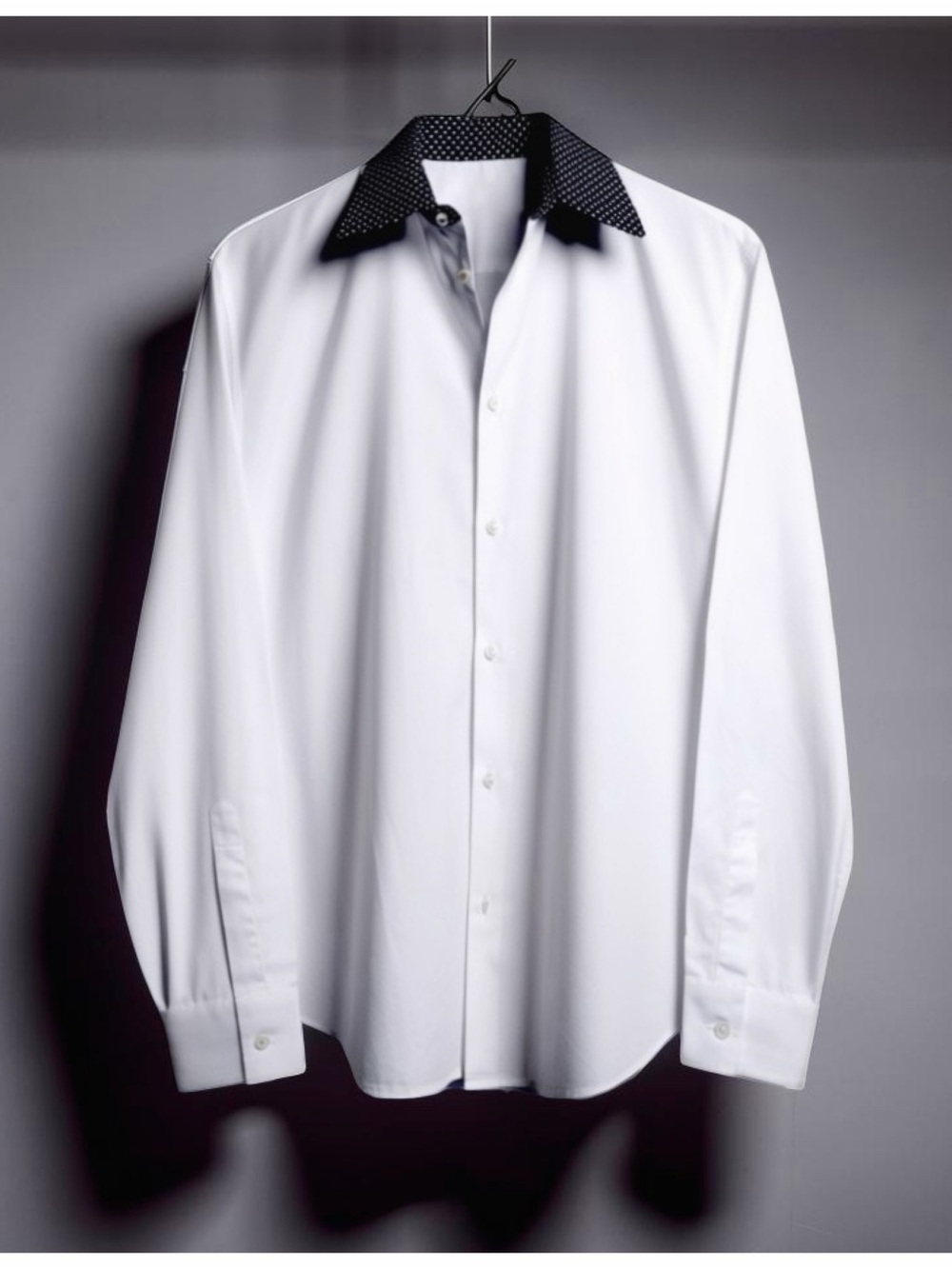 DSQUARED2 Men’s Dress Shirt | XXL | White W/ Contrasting Collar | Italy